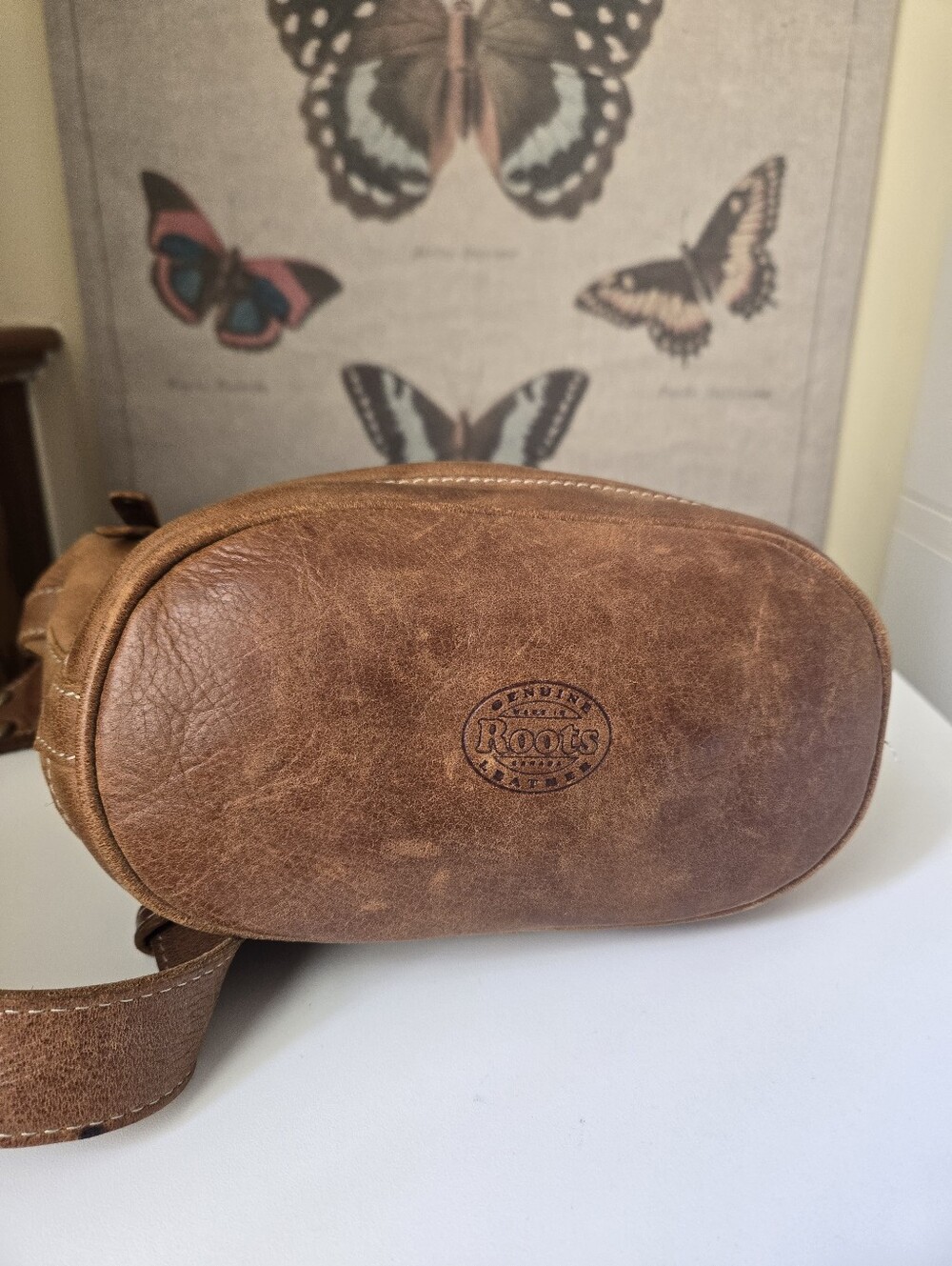Vintage Roots Leather Bag - Picture 8 of 14
